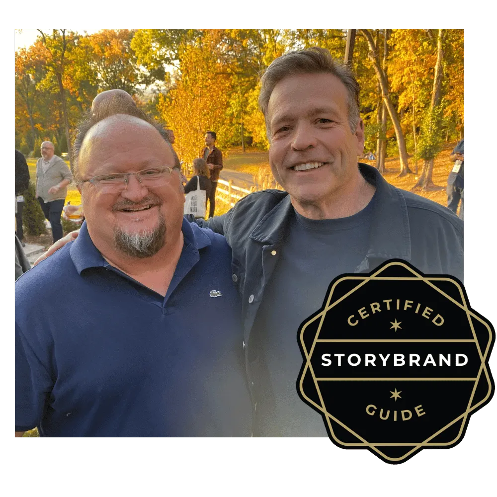 Certified Storybrand Guide Tim Yates provides beautiful storybrand website design