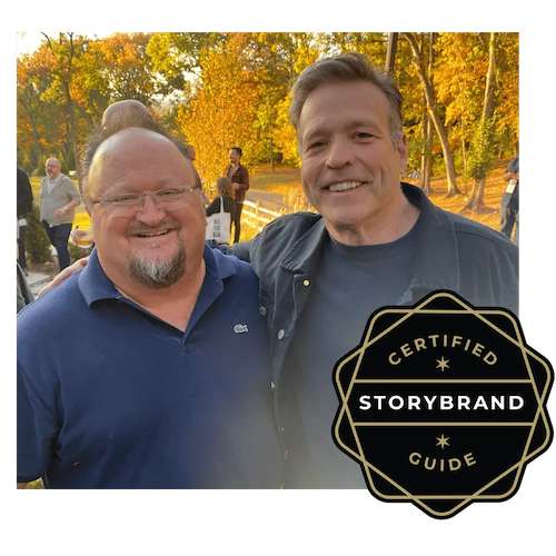 Certified Storybrand Guide, Tim Yates and Storybrand Creator, Donald Miller